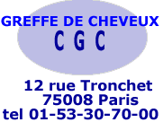 greffe de cheveux